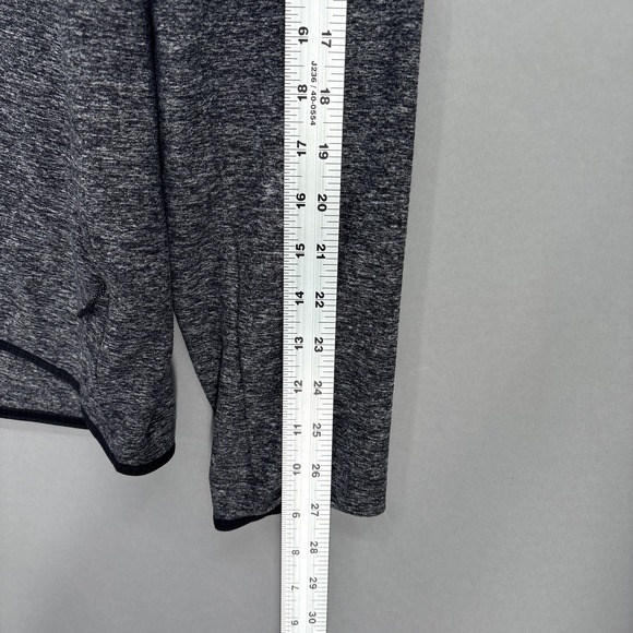 Lululemon Jacket Mens 2XL Gray Full Zip Surge Hooded Sweatshirt Athletic Running - Picture 10 of 14